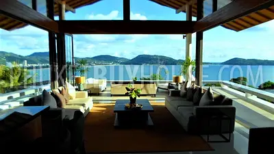 PAT6388: Villa with Panoramic Sea View in Patong Area. Photo #3