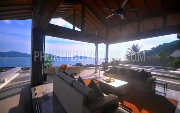 PAT6388: Villa with Panoramic Sea View in Patong Area. Photo #7