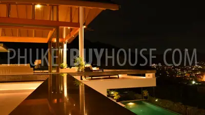 PAT6388: Villa with Panoramic Sea View in Patong Area. Photo #8