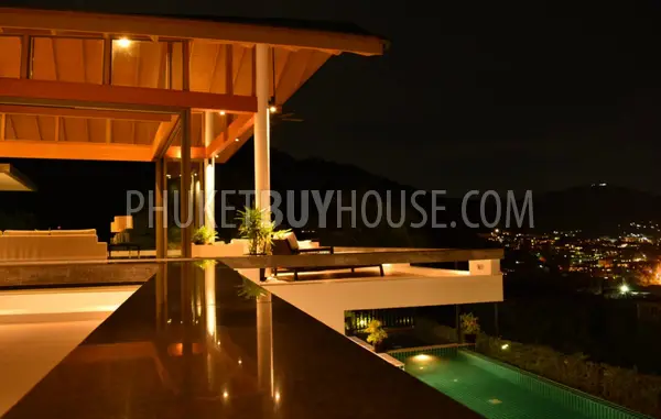 PAT6388: Villa with Panoramic Sea View in Patong Area. Photo #8