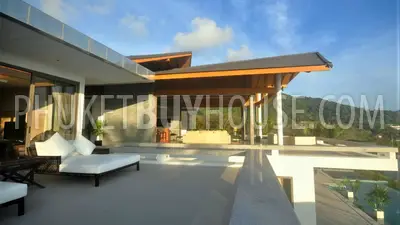 PAT6388: Villa with Panoramic Sea View in Patong Area. Photo #9