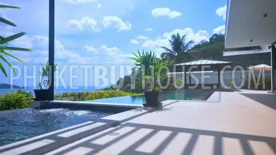 PAT6388: Villa with Panoramic Sea View in Patong Area. Photo #11