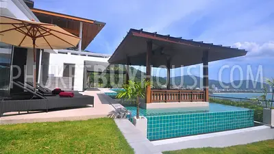 PAT6388: Villa with Panoramic Sea View in Patong Area. Photo #12