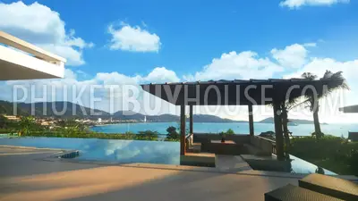 PAT6388: Villa with Panoramic Sea View in Patong Area. Photo #13