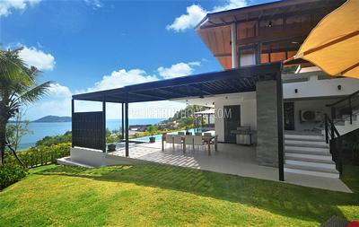 PAT6388: Villa with Panoramic Sea View in Patong Area. Photo #26