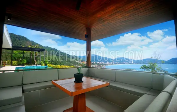 PAT6388: Villa with Panoramic Sea View in Patong Area. Photo #40