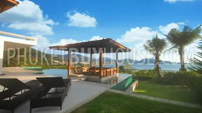 PAT6388: Villa with Panoramic Sea View in Patong Area. Photo #42