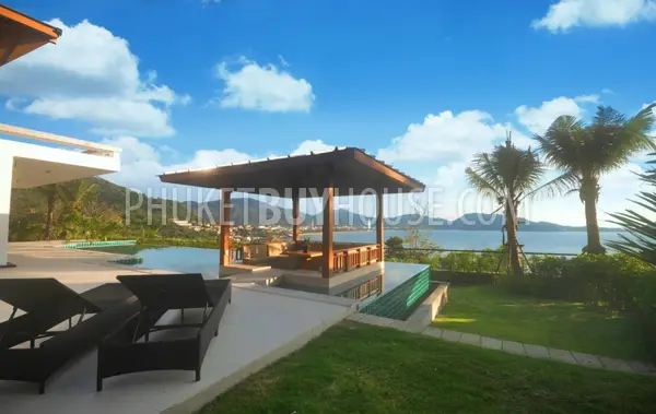 PAT6388: Villa with Panoramic Sea View in Patong Area. Photo #42