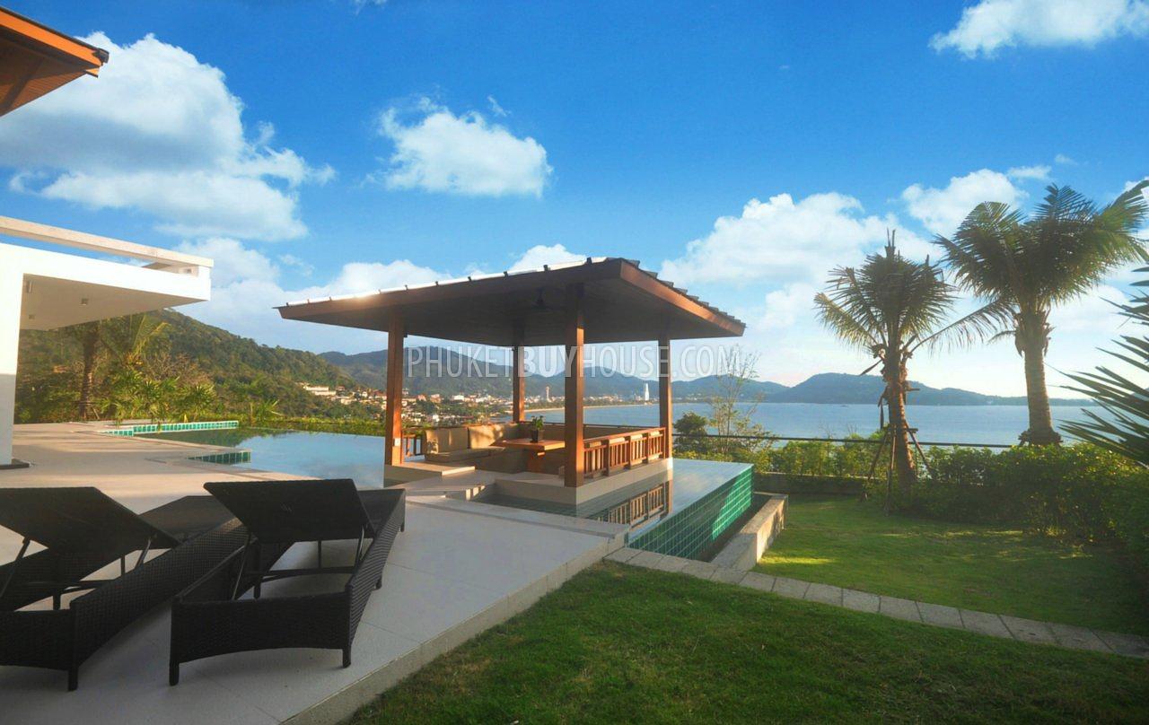 PAT6388: Villa with Panoramic Sea View in Patong Area. Photo #42