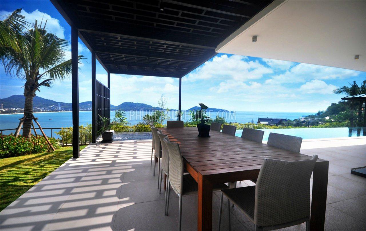 PAT6388: Villa with Panoramic Sea View in Patong Area. Photo #43