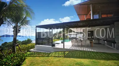 PAT6388: Villa with Panoramic Sea View in Patong Area. Photo #48