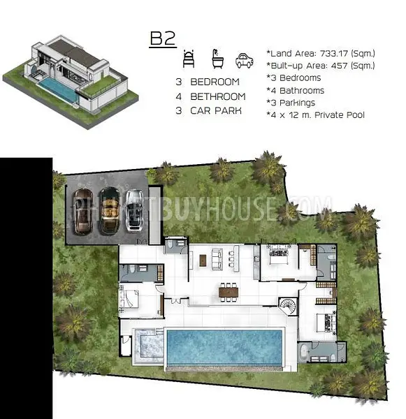 BAN6350: New Design Moroccan Luxury Villas in Bang Tao Beach. Photo #51