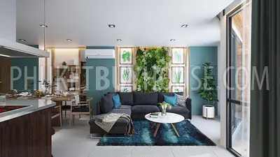 BAN6441: Three Bedroom Penthouse with Seaview in Bang Tao. Fotoğraf #3