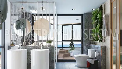 BAN6441: Three Bedroom Penthouse with Seaview in Bang Tao. Fotoğraf #8