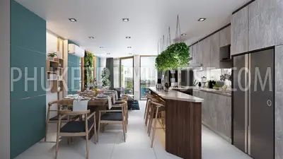 BAN6441: Three Bedroom Penthouse with Seaview in Bang Tao. Fotoğraf #12