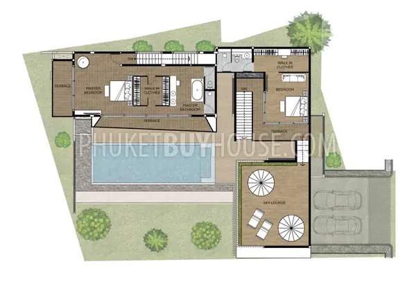 KAM5544: Stunning Sea View 6 Bedroom Villa Overlooking in Kamala. Photo #5