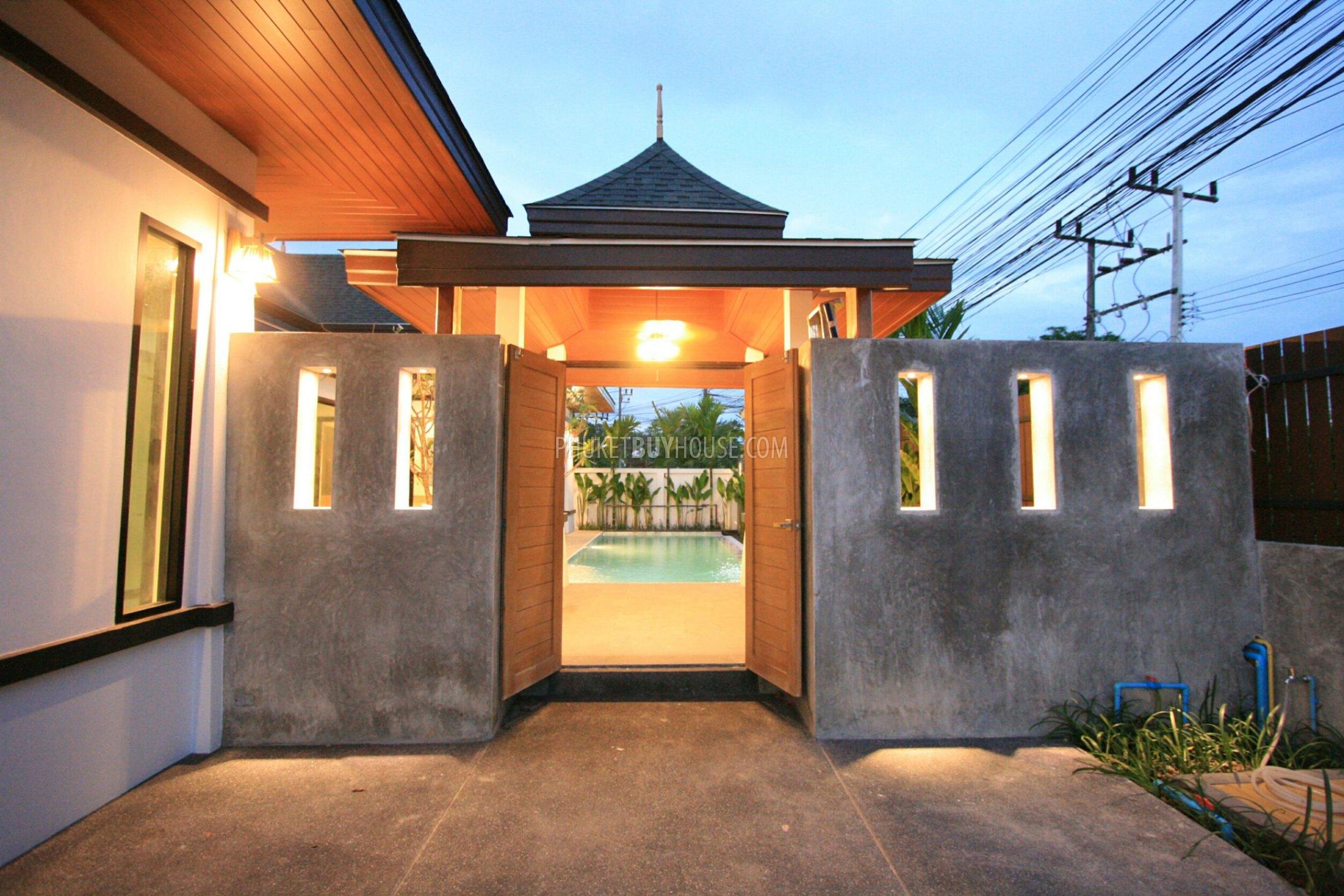 CHA21908: Stunning Three-Bedroom Villa with Balinese-Inspired Design in Chalong!. Photo #17