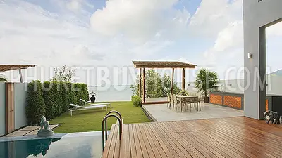 RAW6422: Elegant Villa for Sale with Sea View in Rawai. Fotoğraf #13