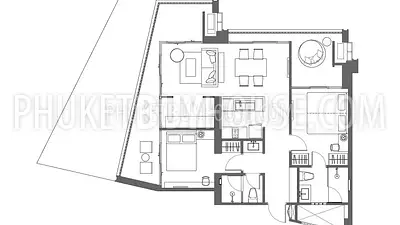 RAW6993: Corner Apartment with Garden Access in Nai Harn. Photo #29