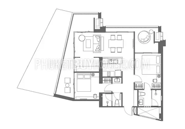 RAW6993: Corner Apartment with Garden Access in Nai Harn. Photo #29