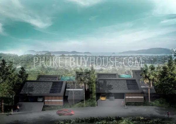 CHA7014: Modern Pool Villa with View at Chalong Bay. Photo #13