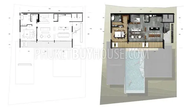 CHA7014: Modern Pool Villa with View at Chalong Bay. Photo #23