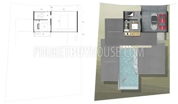 CHA7014: Modern Pool Villa with View at Chalong Bay. Photo #25