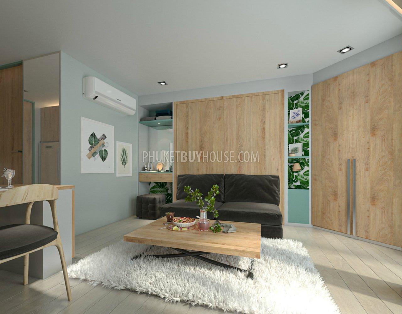 BAN6438: Studio with a unique layout in Eco condominium at crisis prices in Bang Tao area. Photo #6