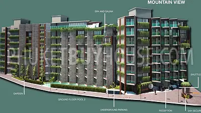 BAN6438: Studio with a unique layout in Eco condominium at crisis prices in Bang Tao area. Fotoğraf #9