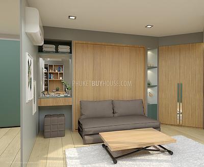 BAN6438: Studio with a unique layout in Eco condominium at crisis prices in Bang Tao area. Photo #23
