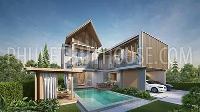 BAN21911: Exquisite 3-Bedroom Villa Featuring a Private Pool in Bang Tao. Fotoğraf #1