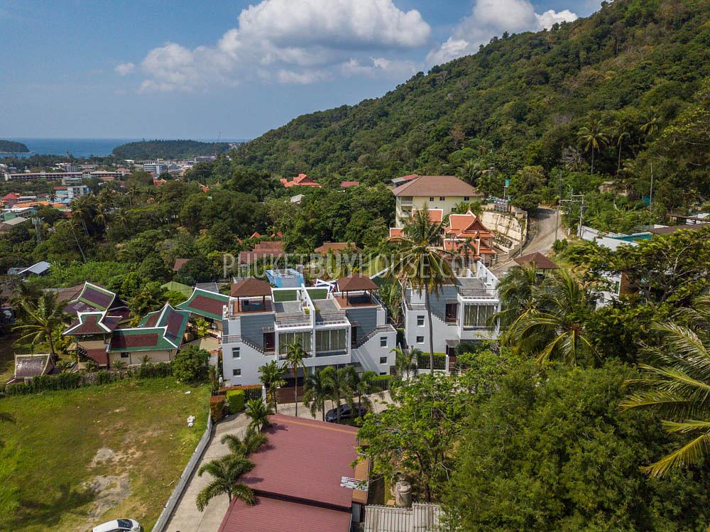 KAT6468: Villa for Sale with Sea View in Kata Beach Area. Photo #3