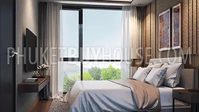 SUR6474: Apartment with Sea View in Surin Beach. Photo #4