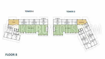 NAT6476: New Condo within 50 meters to Nai Thon Beach. Good for Residence & Investments. Photo #21