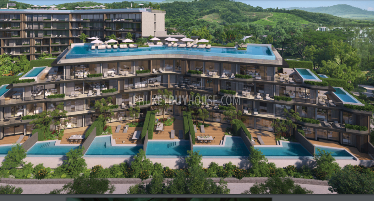BAN21944: Magnificent Lakeview 1 Bedroom Condominium in Bang Tao. Photo #2
