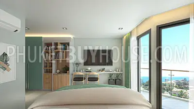 BAN6438: Studio with a unique layout in Eco condominium at crisis prices in Bang Tao area. Fotoğraf #39