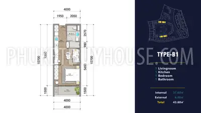 LAY21933: Gorgeous 1 Bedroom Apartment In new Condominium In Layan . 照片 #4