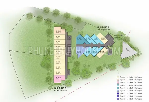 KAR6451: New Condominium for Sale in Karon Beach. Photo #34