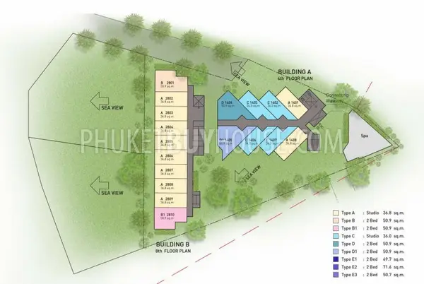 KAR6451: New Condominium for Sale in Karon Beach. Photo #37