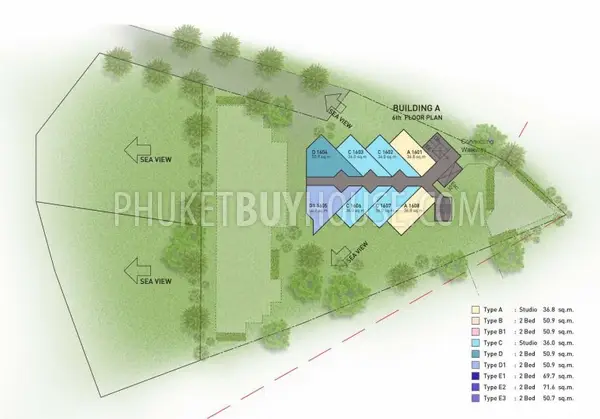 KAR6451: New Condominium for Sale in Karon Beach. Photo #32