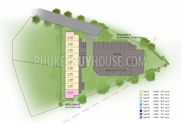 KAR6453: Apartments in New Condominium in Karon Beach. Photo #6