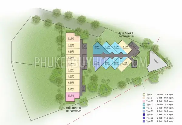 KAR6453: Apartments in New Condominium in Karon Beach. Photo #9