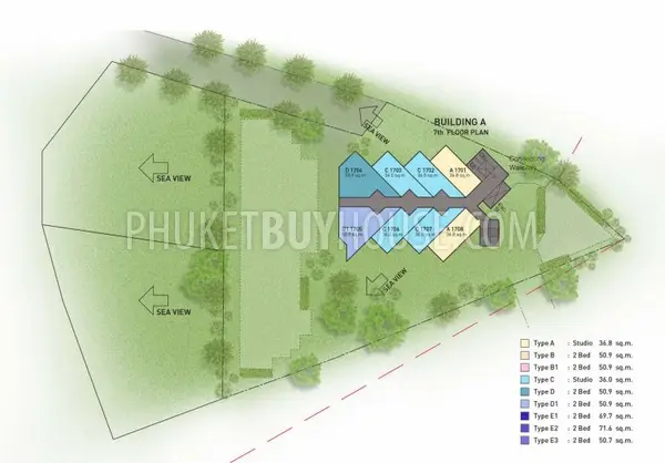 KAR6453: Apartments in New Condominium in Karon Beach. Photo #14