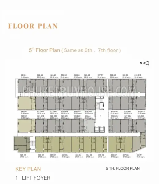 NAY6455: Freehold Studio in the New Condominium in Nai Yang Beach. Photo #4
