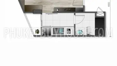 NAY6455: Freehold Studio in the New Condominium in Nai Yang Beach. Photo #10