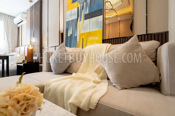 NAY6455: Freehold Studio in the New Condominium in Nai Yang Beach. Photo #17