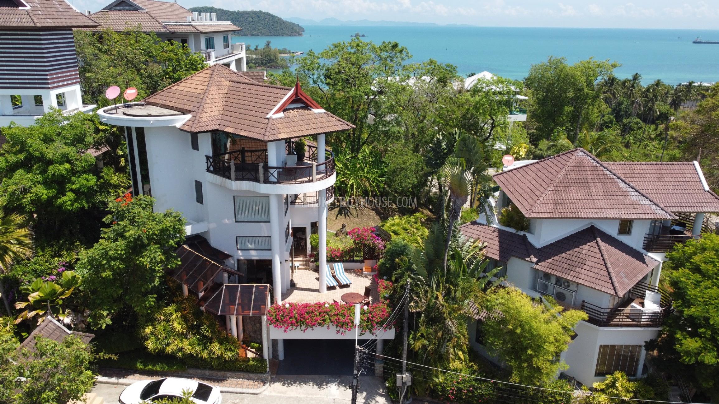 PAN21953: Stunning Three-Bedroom House For Sale With Magnificent Views of Ao Yon Bay and Racha Islands. Photo #1
