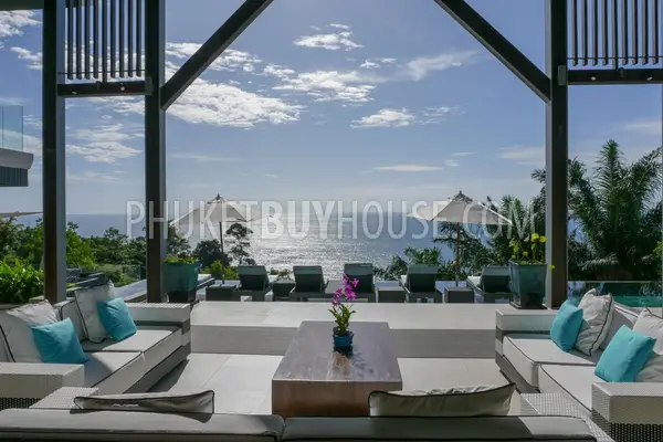 KAM21960: Exquisite Six-Bedroom Villa with Panoramic Sea Views on the Prestigious Millionaires Mile in Kamala. Photo #4