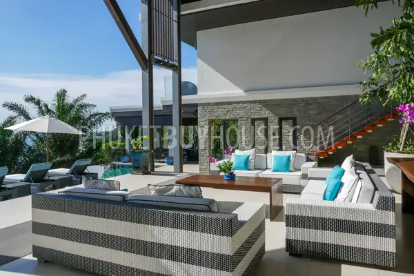 KAM21960: Exquisite Six-Bedroom Villa with Panoramic Sea Views on the Prestigious Millionaires Mile in Kamala. Photo #64