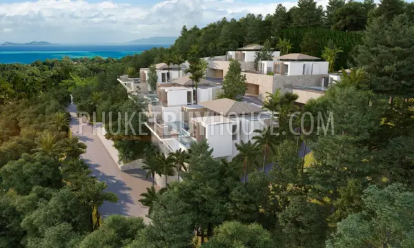 KAM21961:  Four Bedroom Seaview Hilltop Villa in Kamala, Phuket. Fotoğraf #3